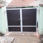 vrata žárový zinek, výplň plast